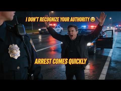 I Don’t Recognize Your Authority” — Instant Arrest Caught on Bodycam #Police #Bodycam