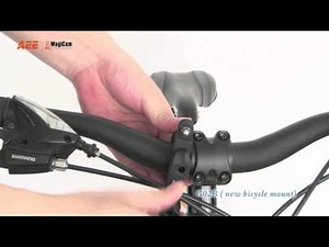 Démo fixation vélo de la caméra SD 19 de chez PNJ Cam.