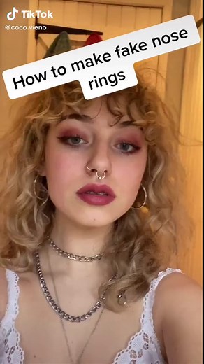 How to Make Fake Nose Rings: DIY Tutorial for Faux Nose Piercings