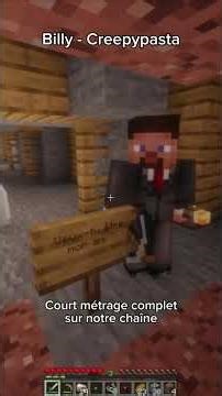 Billy - CreepyPasta Extrait #minecraft