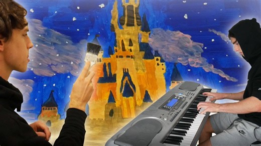 Recreating the Disney Intro on a Budget