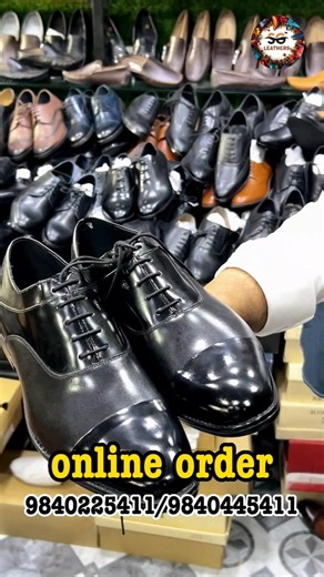 👞🖤 A classic that never fails! Upgrade your wardrobe with our Black Formal Leather Shoes for Men