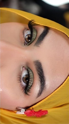 Easy Olive Green Makeup 💚 Step-by-Step for Beginners