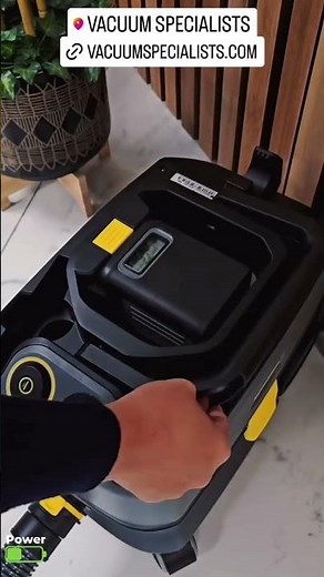 Karcher T10/1 BP Battery-Powered Dry Commercial Canister Vacuum Cleaner
