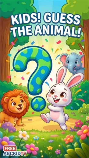 Guess the Animal | Fun Learning Game for Kids | FREE ABCKIDTV