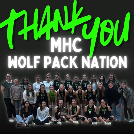 1.8K views · 39 reactions | So proud of our volleyball team for an incredible season that took us all the way to the district finals!  A huge thank you to our amazing family and friends for offering all the love, cheers, and support every step of the way! Thanks for all you do, Wolf Nation!  | MHC Wolves | Facebook
