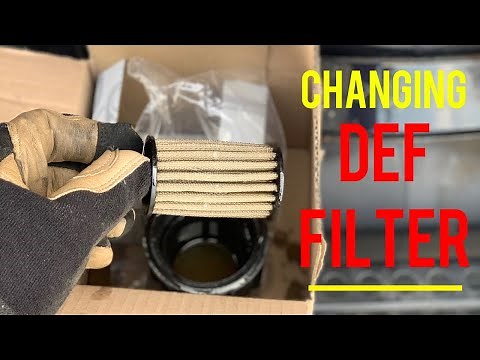 Trucking | How to Change DEF Filter on a Freightliner Cascadia.