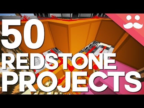 50 Redstone Projects You Can Build in Minecraft!