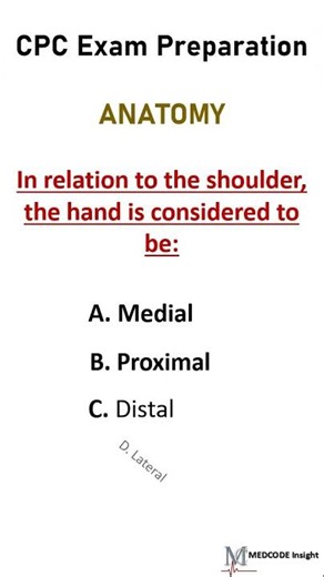 CPC Exams Preparation Anatomy