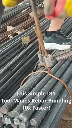 This Rebar Bundling Tool Is So Smart It Should Be Illegal 😂