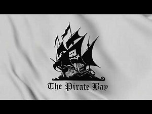 The Pirate Bay Flag Waving 4K | Internet Culture Icon Flag Animation