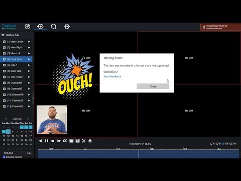 How to Fix Codec Errors When Playing Back Downloaded NVR Video