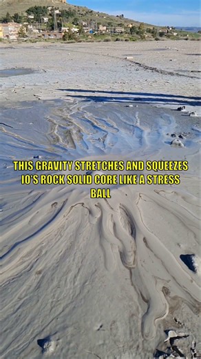 A moon made of exploding volcanoes. Literally hell. 🌋🍕 #shorts #io #jupiter #volcano #spacefacts