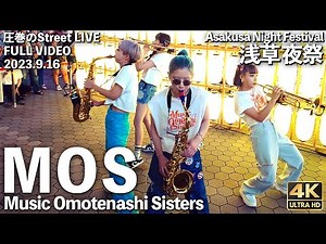 [4K]🇯🇵 “MOS“ America's Got Talent / Performance of fusion of brass band and dance.