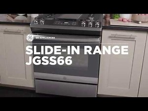 GE Slide In Front Control Gas Range (Model JGSS66)
