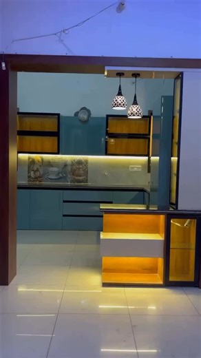 modular kitchen cupboards works on Instagram