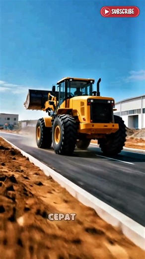 wheel loader berfungsi mengangkut material#facts#construction#shorts#viral#mining#automobile