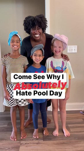 4.4M views · 10K reactions | Honestly, I don’t hate pool day I just wish there were more hours in a day! Also PSA…going to the pool doesn’t count as a bath. You still need to take a shower afterwards. #haircare #motherdaughter | Jeena Wilder | Facebook