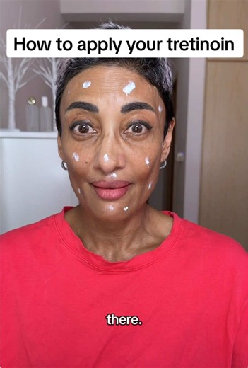 How to apply your tretinoin and other retinoids. Here’s my full tretinoin application routine, step-by-step, including how to protect eyebrows, apply tretinoin and retinol together, and layer barrier support so you get results without irritating your skin. Of course there are other things I will use in my skincare routine instead of the products shown, but this is one example of a typical retinoid routine. #tretinoin #retinoidroutine #tretinoinroutine #tretinointips #retinal