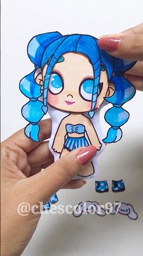 Dressing Up Avatar World Paper Doll in Cinnamoroll Style! 💙✨