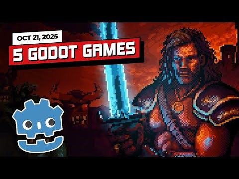 5 Games Made in Godot To Inspire You (10/21/25)