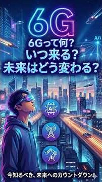 【リメイク版】6Gって何？いつ来る？未来はどう変わる？