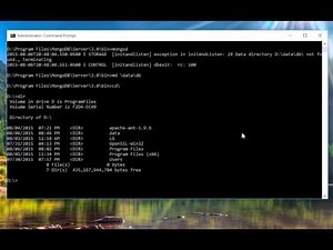 MongoDb on Windows Missing Data Directory Fix