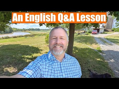 A Live English Lesson with Bob - Come and Ask Your Questions!