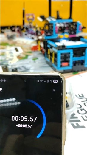 FLL unearthed mission 11 and 12 test run, completion 6.59s; #lego #fll #unearthed #robot #mission