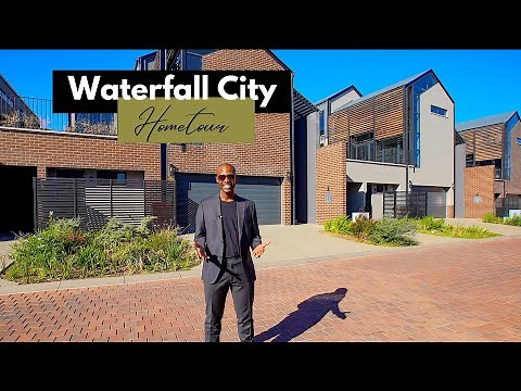 Touring the Villas Luxury Home | Waterfall Country Estate | Johannesburg | South Africa | R33K pm