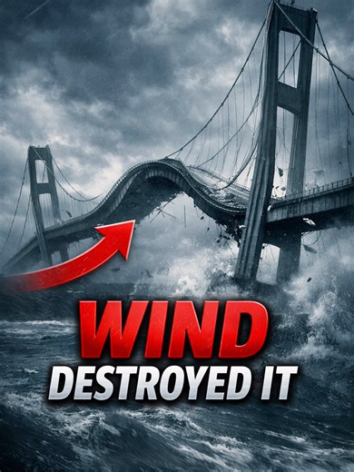 Wind Shouldn’t Destroy a Bridge… But It Did This is the true story of the Tacoma Narrows Bridge collapse — one of the most famous engineering disasters in history. In 1940, this suspension bridge in Washington began twisting violently in the wind due to a phenomenon called aeroelastic flutter. Just four months after opening, the structure collapsed into the water. The disaster became a turning point in civil engineering and changed how engineers design bridges around the world. Real events. Real