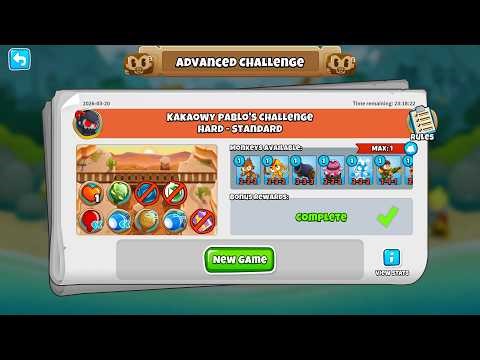 BTD6 - Advanced Challenge（Mar 20, 2026）