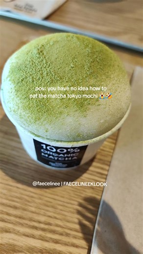19 reactions | Trying to eat this matcha mochi like it came with an instruction manual 易藍 Anybody know how to eat the matcha tokyo mochi? Send help please  The Matcha Tokyo - Azuela High Street  Cluster 1, Unit 2, Azuela High Street, Azuela Cove, Davao City, 8000 Davao del Sur ⏰ 10:00 AM - 10:00 PM #thematchatokyoph #matchamochi | Fae Celine | Facebook