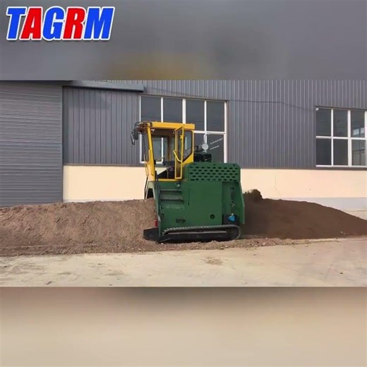 Driverless Compost Turner Test 🚜