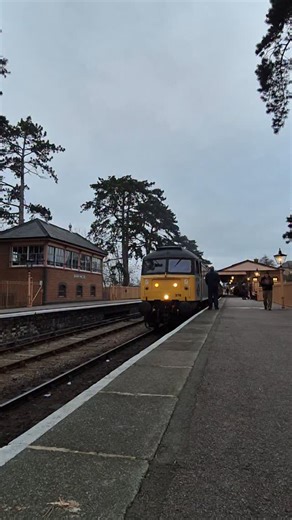 Jennifer | Bit of Vin and Steam action for Saturday 😁 Class 47 is the Vin...does anyone else think the horn sounds like those party blowers 🤣🤣 or is... | Instagram