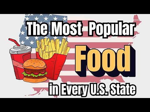 The Most Popular Food in Every U.S. State 🍔 | America’s Favorite Dishes by State