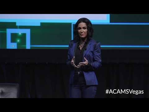 Lydia Cacho - Keynote Speaker at ACAMS AML & Financial Crime Conference - Las Vegas