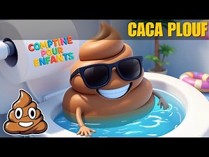 🤣 CACA Plouf – La chanson du caca qui fait rire et chanter tous les enfants ! Bruits rigolos !