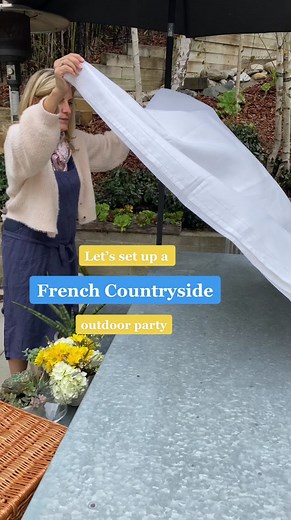 French Countryside Springtime Party Ideas