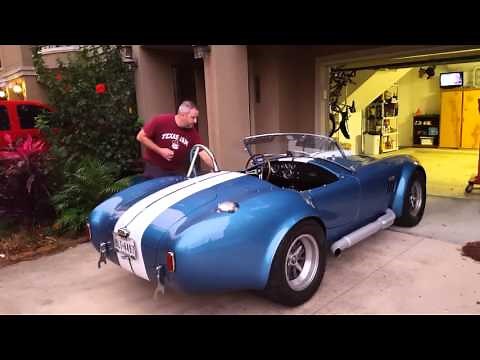 Shelby Cobra start up