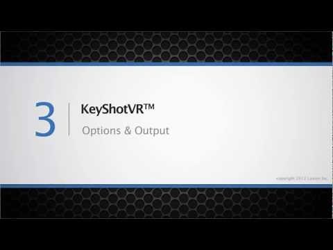 KeyShotVR Options & Output