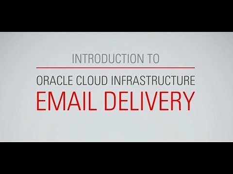 Oracle Email Delivery