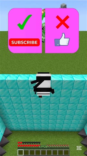 Cine e cel mai rezistent mob din Minecraft? 🤔#shorts #minecraft #fyp
