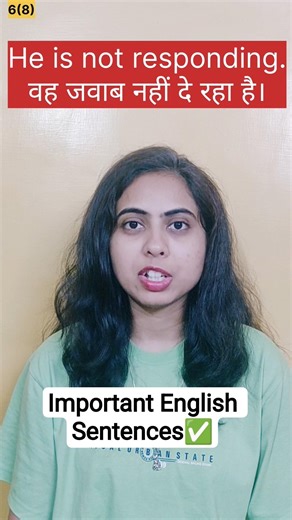 6(8) Important Negative Sentences✅|Negative Sentences#englishshorts#spokenenglish#sentences#shorts