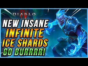Diablo 4 INFINITE ICE SHARDS SORCERESS BUILD GUIDE!
