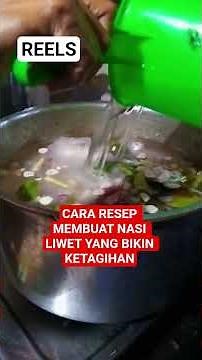 How to make addictive liwet rice recipe
