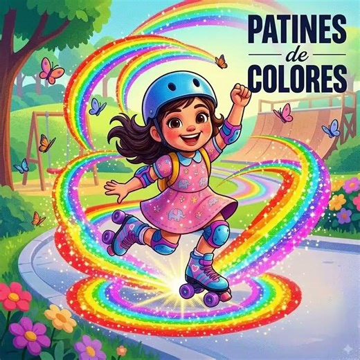 Patines de Colores #ninaimagina #magia #superacion #kidscontent #videoparaniños #patines