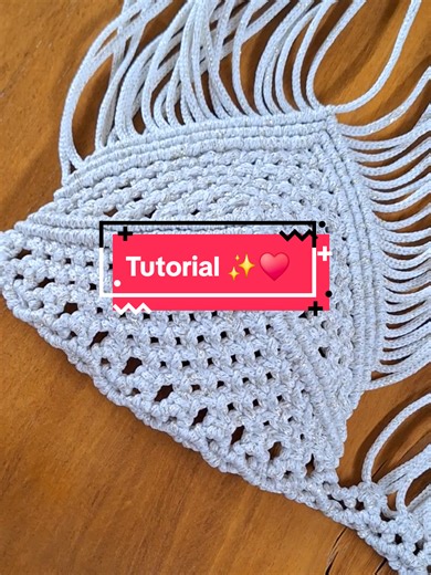 Não vai perder né? ✨️ Já me segue aí. #macrame #tutorial #passoapasso #feitoamao #macrametutorial