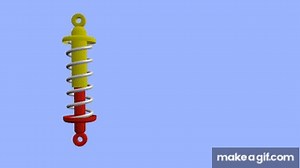 Shock absorber  -  Explained and animated 3d on Make a GIF