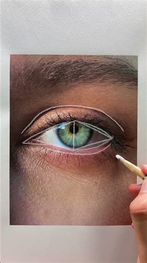 How To Draw The Eye - Step By Step Tutorial #howtodraw #drawingtutorial